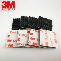 

SJ3550 Die Cutting Adhesive 3M Dual Lock Sheet Black 3M Dual Lock Fastener Square 1in x 1in