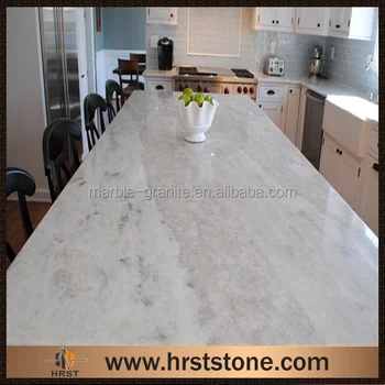 Artificial White Macaubas Granite Veneer Countertops View White