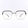 2019 Fashion blue light blocking metal square women eyeglasses optical frames from China spectacles factory