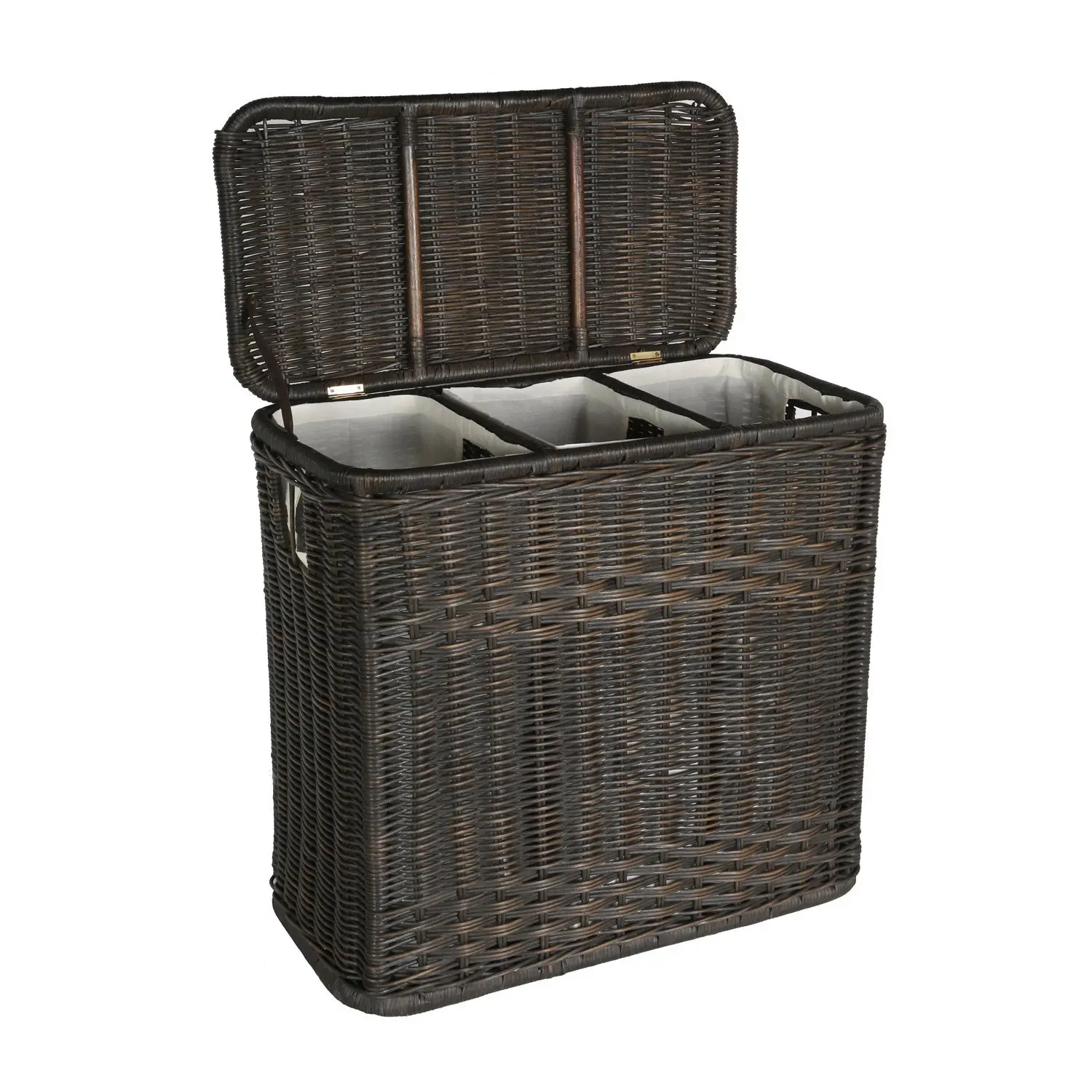 3 bin laundry hamper