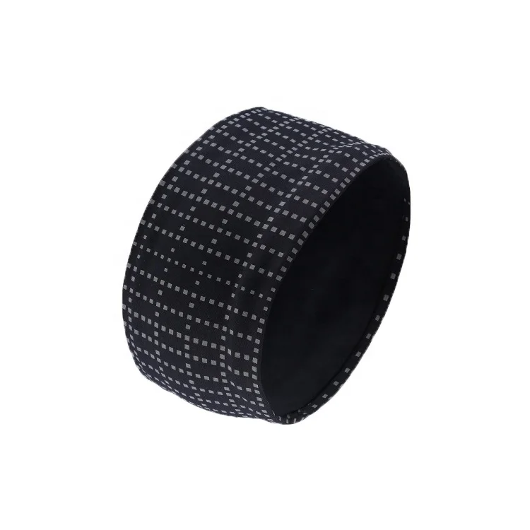

Reflective headband Yoga Stretch Hair Band fashionable sports headband running sweat band TD-1044, Black, red, blue, fluorescent yellow