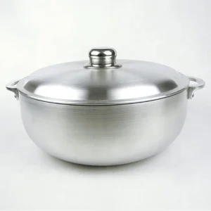 Image of cheap and hot factory aluminum sanding finished soup pot set