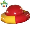 Customized Red inflatable water spinner for water park floating rotate for sale