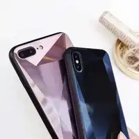 

For iPhone X Case Glass Shell Case Phone Protectors Tempered Glass Phone Cases for iPhone 7 6 plus