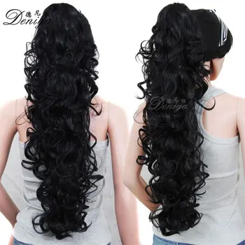 hair piece extensions clip in