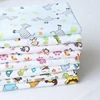 high quality wholesale 100 cotton yarn dyed check/animal pattern brushed flannel fabric stock