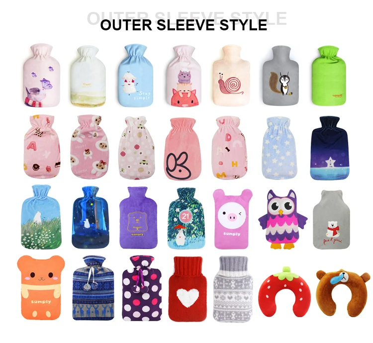 custom hot water bottles