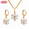 Fashion Necklaces Jewelry Gold Plated Jewelry Sets 18K Bridal Jewelry Set