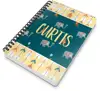 Hard Cover Journal w/Gold Embossed Quote over New York City Map, Great for Notes, Making Lists, Writing Directions, and Work