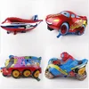 different size inflatable car plane bus shape foil balloons for kids