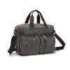 2019 Custom business briefcase designer canvas men hand bag old fashioned handbags for man