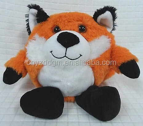 round fox plush