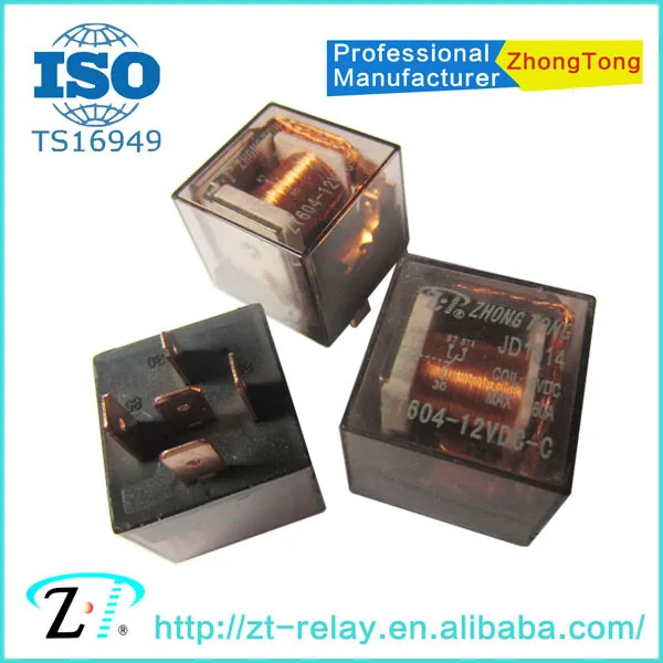 Zt604 12v 24v 4pin 5pin 30a 40a 60a 80a Auto Relay Relay Price In