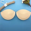 Hot Selling Woman Sport Foam Bra Cups White Pleated Dress Accessories Sew In Bra Cup