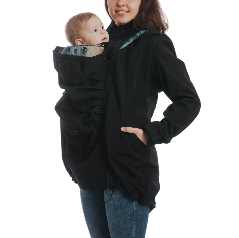 

Softshell Baby Carrying Babywearing Jacket, Customized color