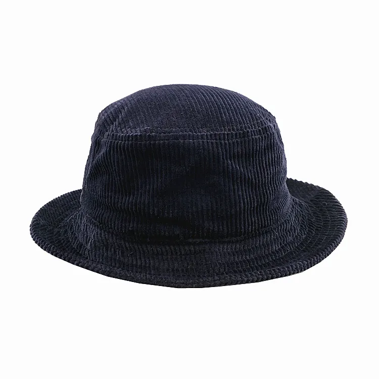 冬季桶帽定制桶帽灯芯绒钓鱼帽