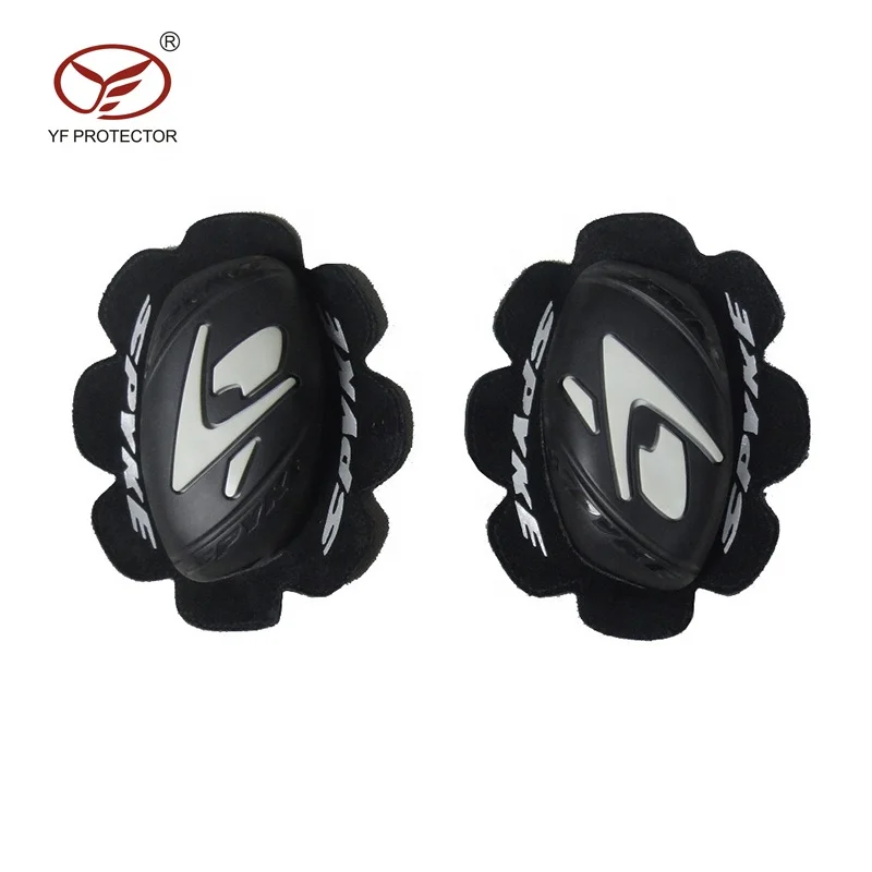 

2019 Wear-resistant Knee Slider Professional motorcycle riders training and competition kneepad, Black;red;grey;any colors you like