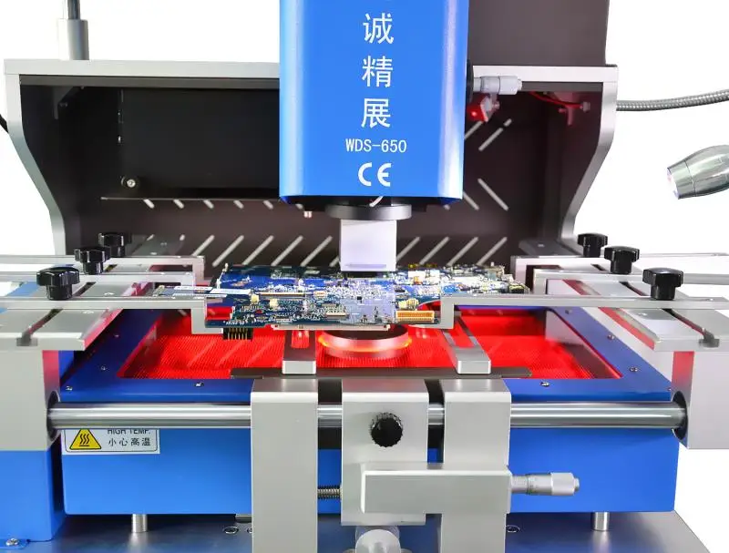 BGA rework station factory WDS-650 automatic bga chip desoldering and soldering machine