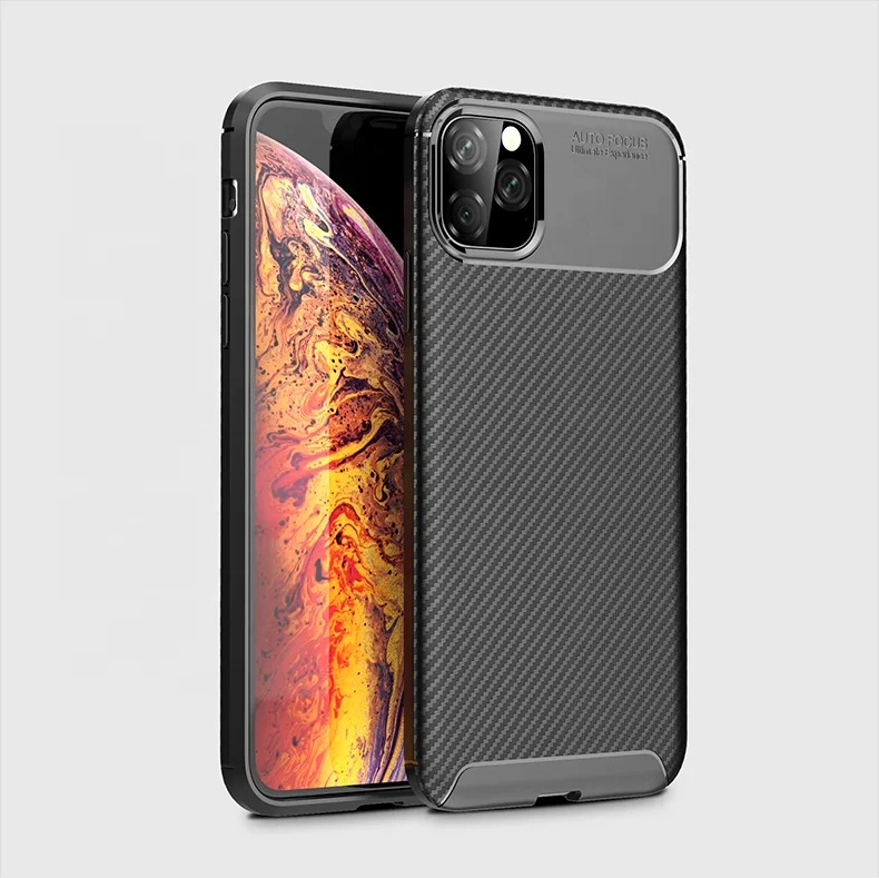 

2019 New arrivals universal tpu anti fingerprint phone case for iPhone 11, Black, blue, brown