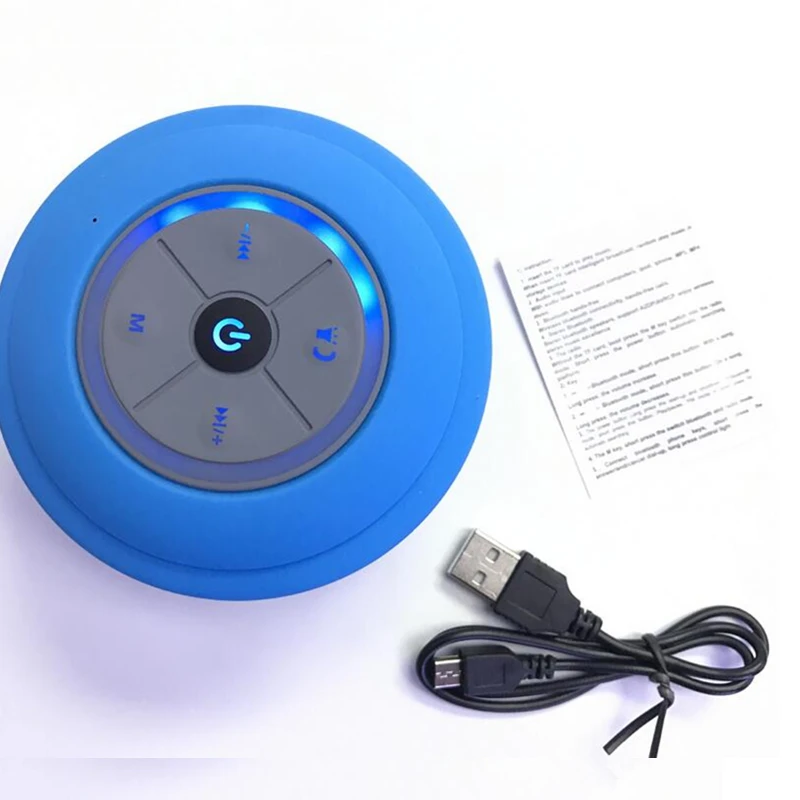 

2020 Bathroom Portable Mini Loud Speark Wireless Blue Tooth Waterproof Speaker Q9 Support TF Card For Iphone7 8 X