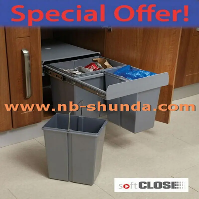 Kitchen Cabinet Garbage Bin Kitchen Islands Prices Trash Bin