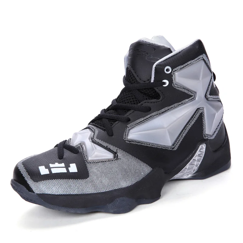 

New 2018 arrival men basketball shoes, Black and white;black red;dark green;blue and red;blue;red