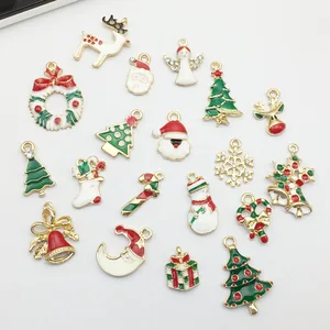 Factory Wholesale Home Decor Children Gift New Product Ideas 2019 Metal Jewelry Trendy Alloy Christmas Drops Pendant