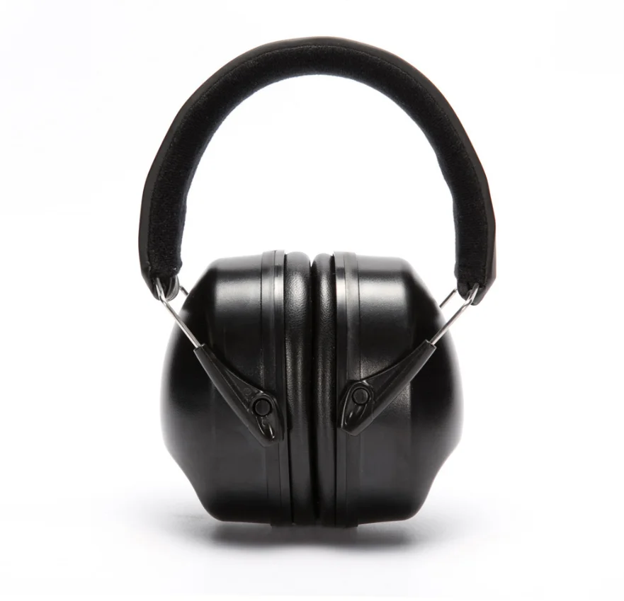 De73 Hearing Protection Safety Ear Muffs Folding Padded Head Band Ear