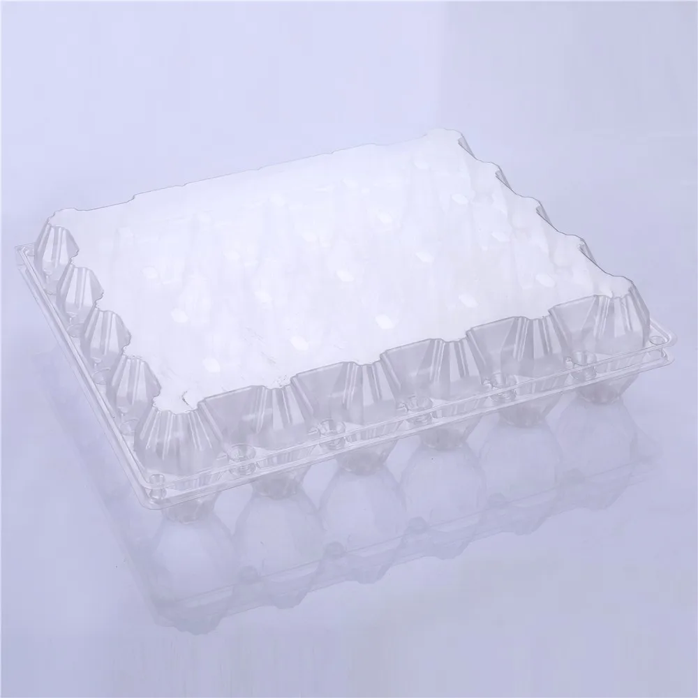 30 Cell Plastic Egg Tray Packaging For Chicken Egg,Clear Egg Tray