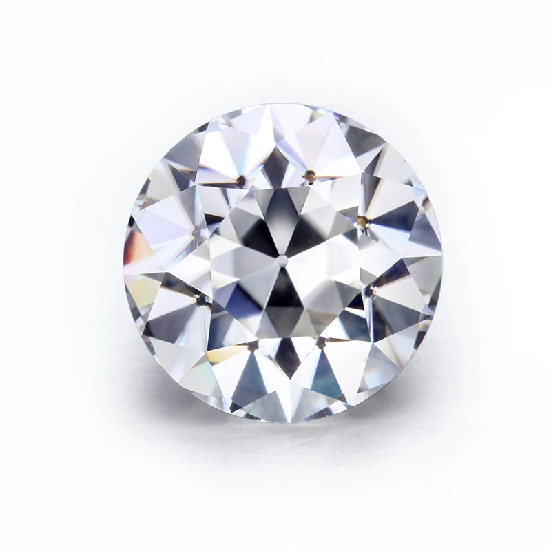 

Top Quality Lab Grown Diamond Moissanite stone OEC white GH color round moissanite per carat price