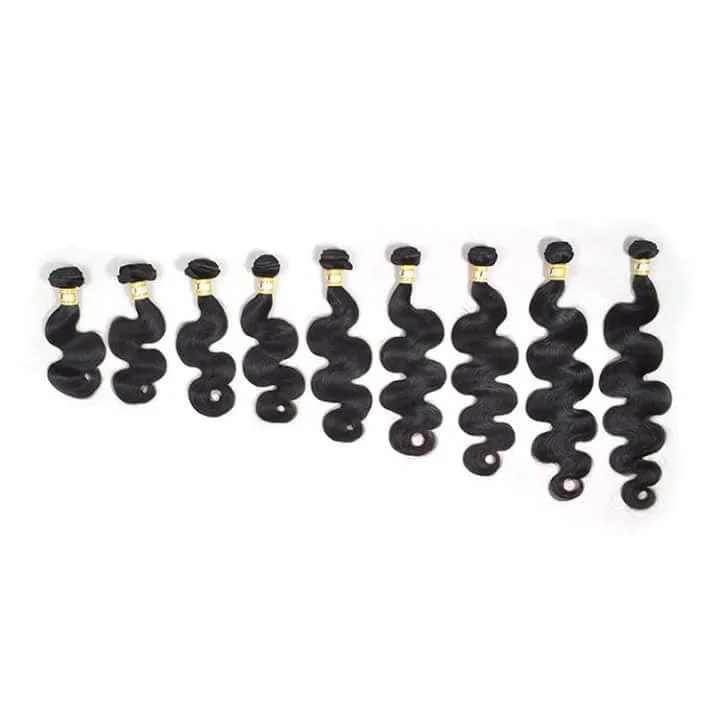 

10A Grade Natural Indian Human Hair Price Double Drawn Cuticle Aligned Virgin Hair Body Wave Bundles With Wholesale Hair Vendor