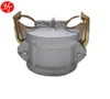 China supplier aluminium square tube connector type DC with price list and high quality camlock coupling coupler