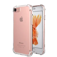

For iPhone 7 Plus Case, For iPhone 8 Plus Case, Crystal Clear Shockproof Bumper Soft TPU Case for Iphone 7/8 plus Phone Cover