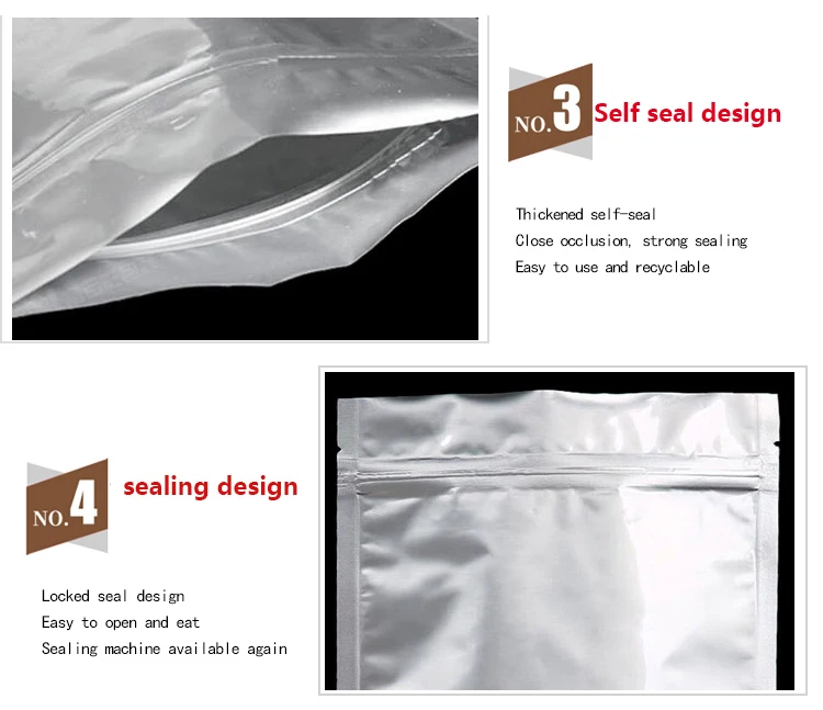 Popular food-grade aluminum foil bags  for foods