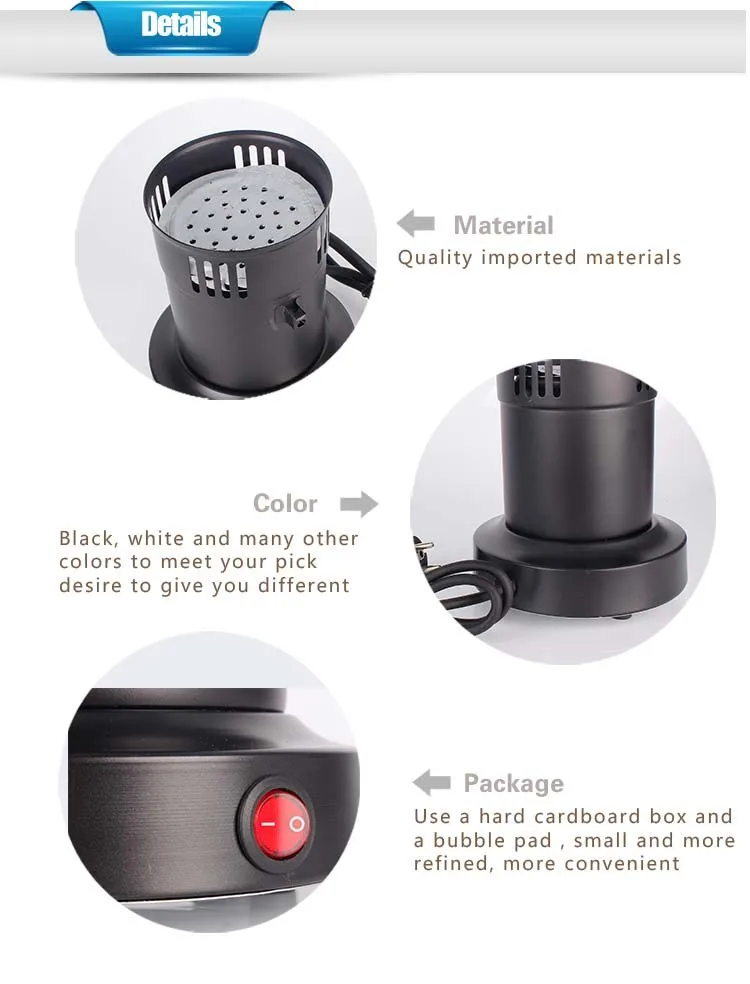 Hookah Shisha Burner Electric Charcoal Stove Heater, View electric