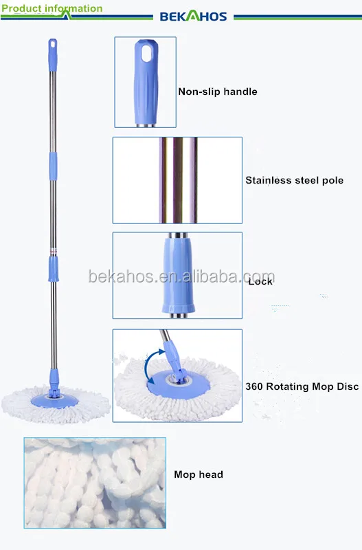 360 Magic Spin Pole Mop Replacement Handle Buy Magic Mop Spare Parts