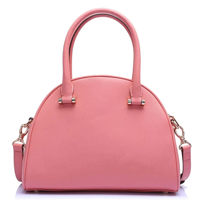 CC2029A-Classic style women designs PU leather Pink color hot sale handbags