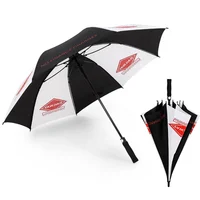 

chinese supplier 27"*8k fiberglass strong windproof custom golf umbrella with logo printing