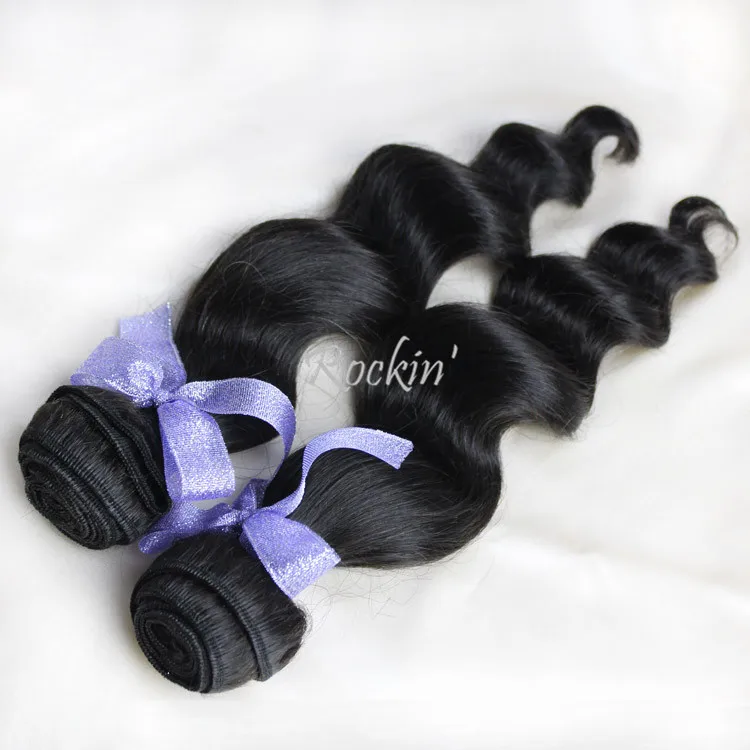 Buy Malaysian Wavy Hair Weave Virgin Human Hair Extension Grade 5a