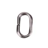 Fishing Split Rings for Hard Bait Stainless Steel Oval Split Rings Swivel Snap Carp Tool Fishing Accessories