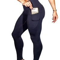 

Custom Logo Sexy Dry Fit Gym Fitness Leggings Yoga Pants With Pockets