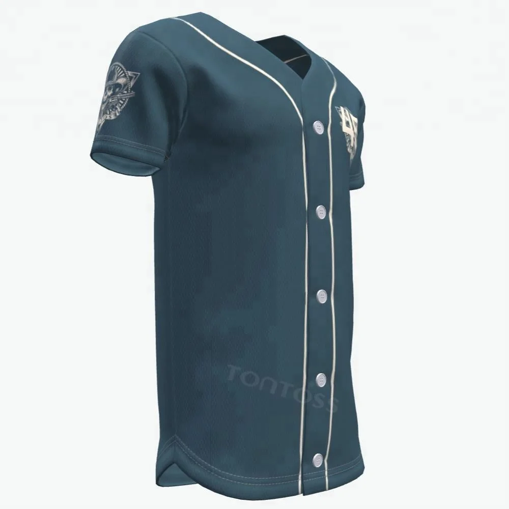 2018 New Customize Blank Design Custom Sublimation Baseball Jersey