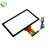 Customized 21.5" capacitive touch screen frame with AG/AF/AR/waterproof/glove touch design