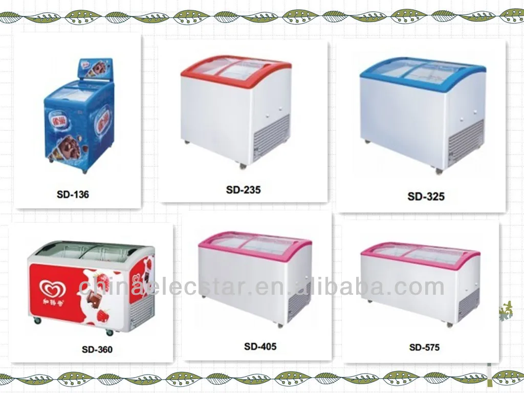 selecta ice cream chest freezer