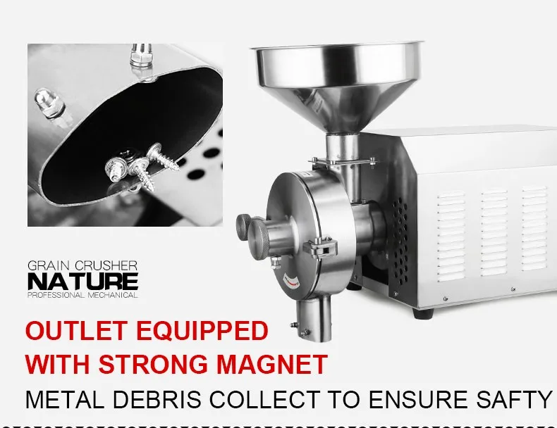 Hot Sale Stainless Steel Corn Grinders For Sale Small Corn Mill Grinder