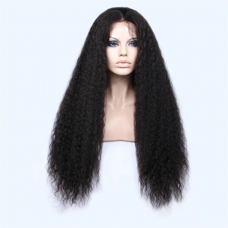 

Premier 10a Brazilian virgin human hair spanish wave full lace wig for black women