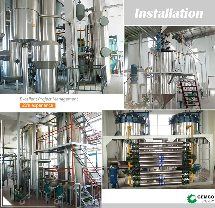 100TPD edible soybean coconut palm rice bran cotton seed oil mill refinery plant turnkey project
