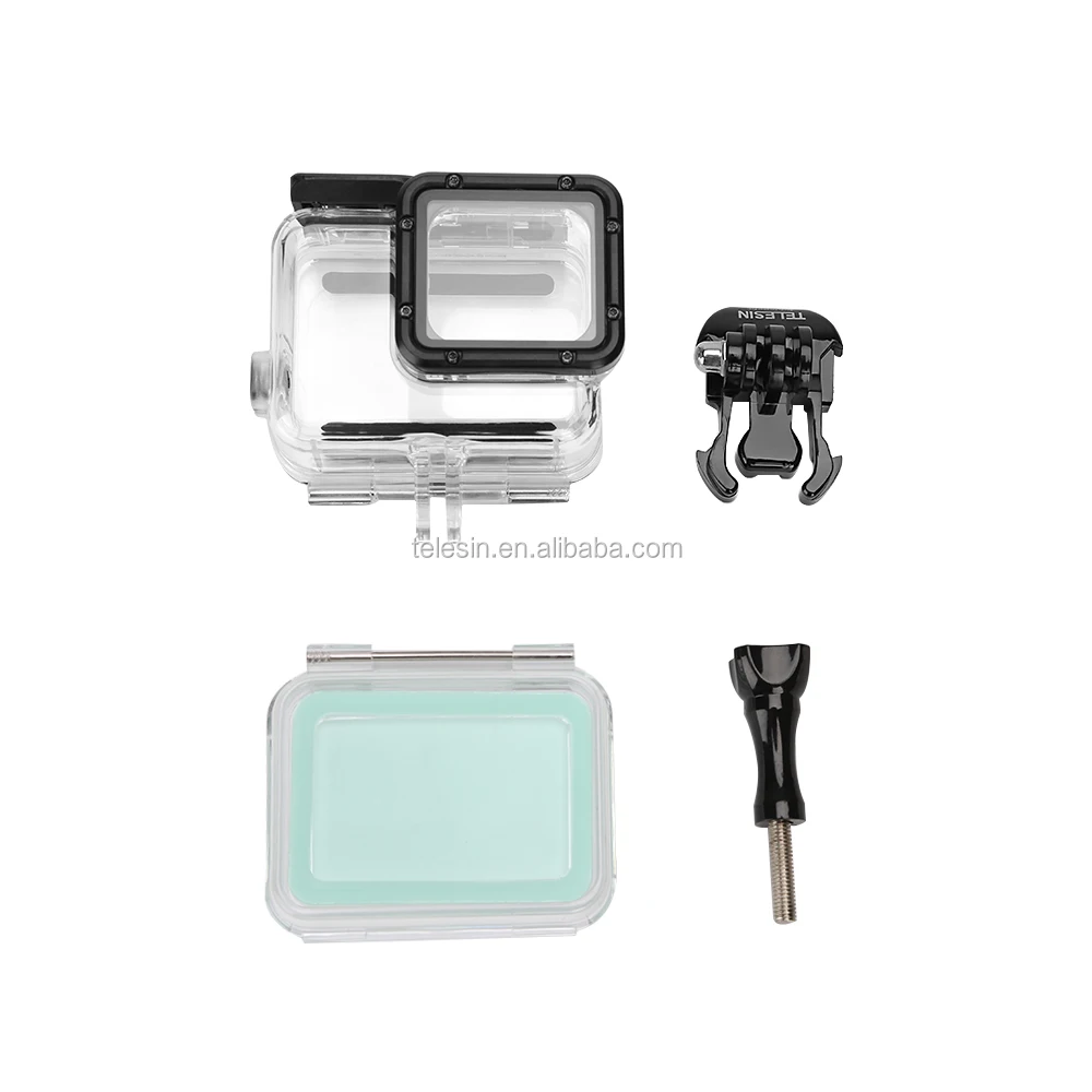 

Telesin Hot Go Pro Accessories Waterproof Housing Case with Touchable Backdoor for Go Pro Hero5/6