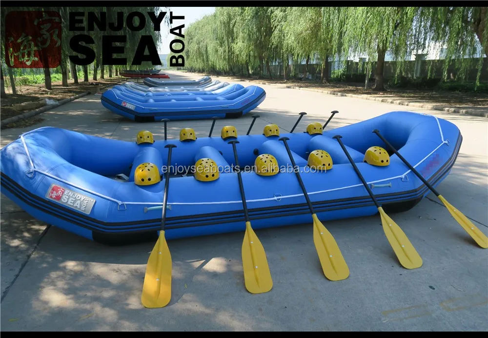 8 River Fishing Raft Board Inflatable Whitewater Raft Inflatable Rowing