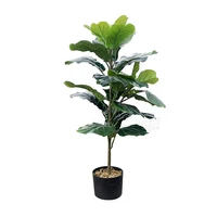 

Artificial 80cm fiddle leaf fig tree ficus lyrata tree/ficus lyrata